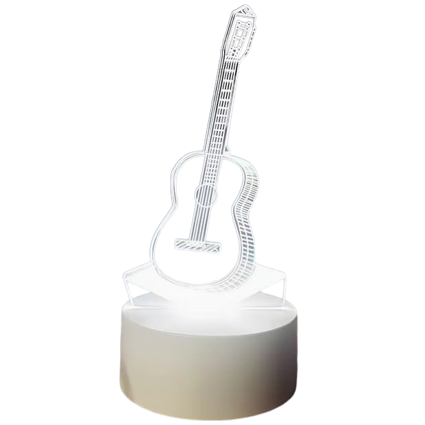 Ночник в форме 3D Гитары USB с выключателем (FD-45AI)