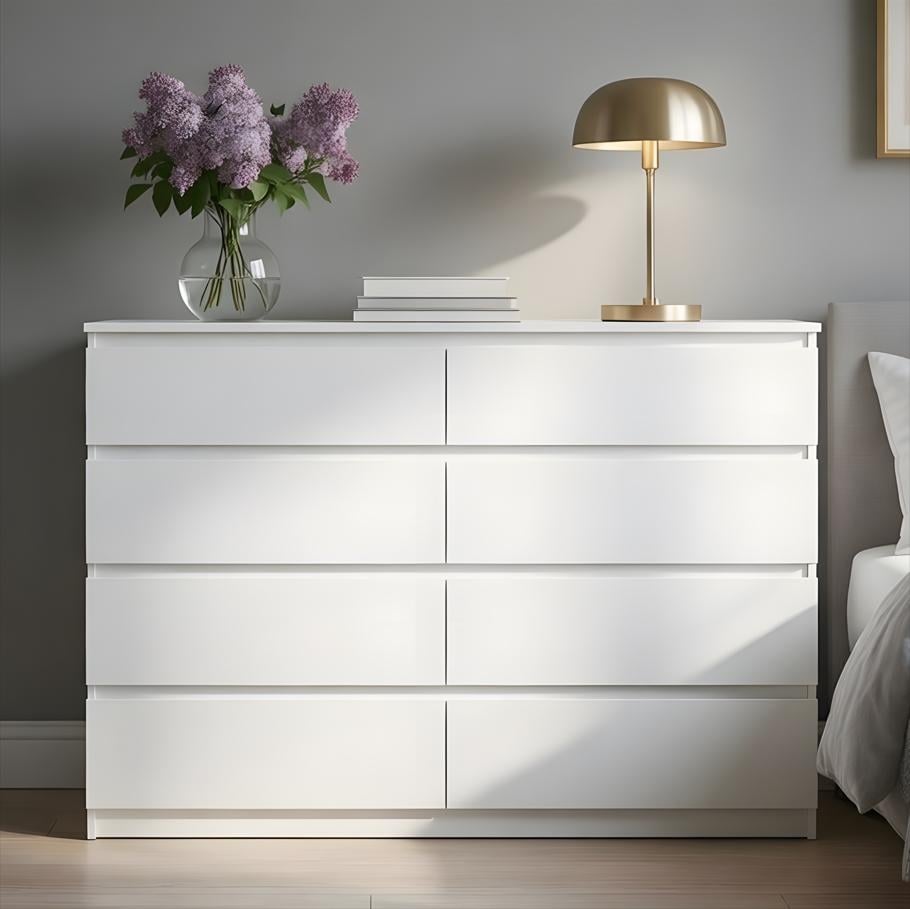 Комод для вещей большой Мастер Форм Брайт 1300х376х950 мм Белый (20101) Комод для вещей большой Мастер Форм Брайт 1300х376х950 мм Белый (20101)