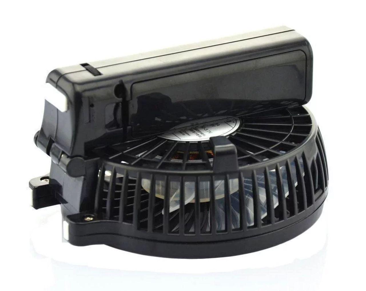 Вентилятор портативний Handy Mini Fan d 10 см Чорний (23093343) - фото 2