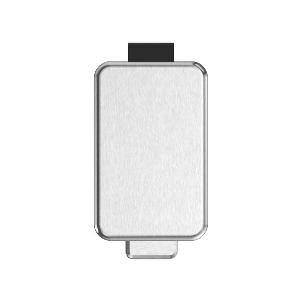 Ведро для мусора прямоугольное KOER TC-010210-02 с плавным закрыванием 10 л Нержавейка (KR5597) - фото 5