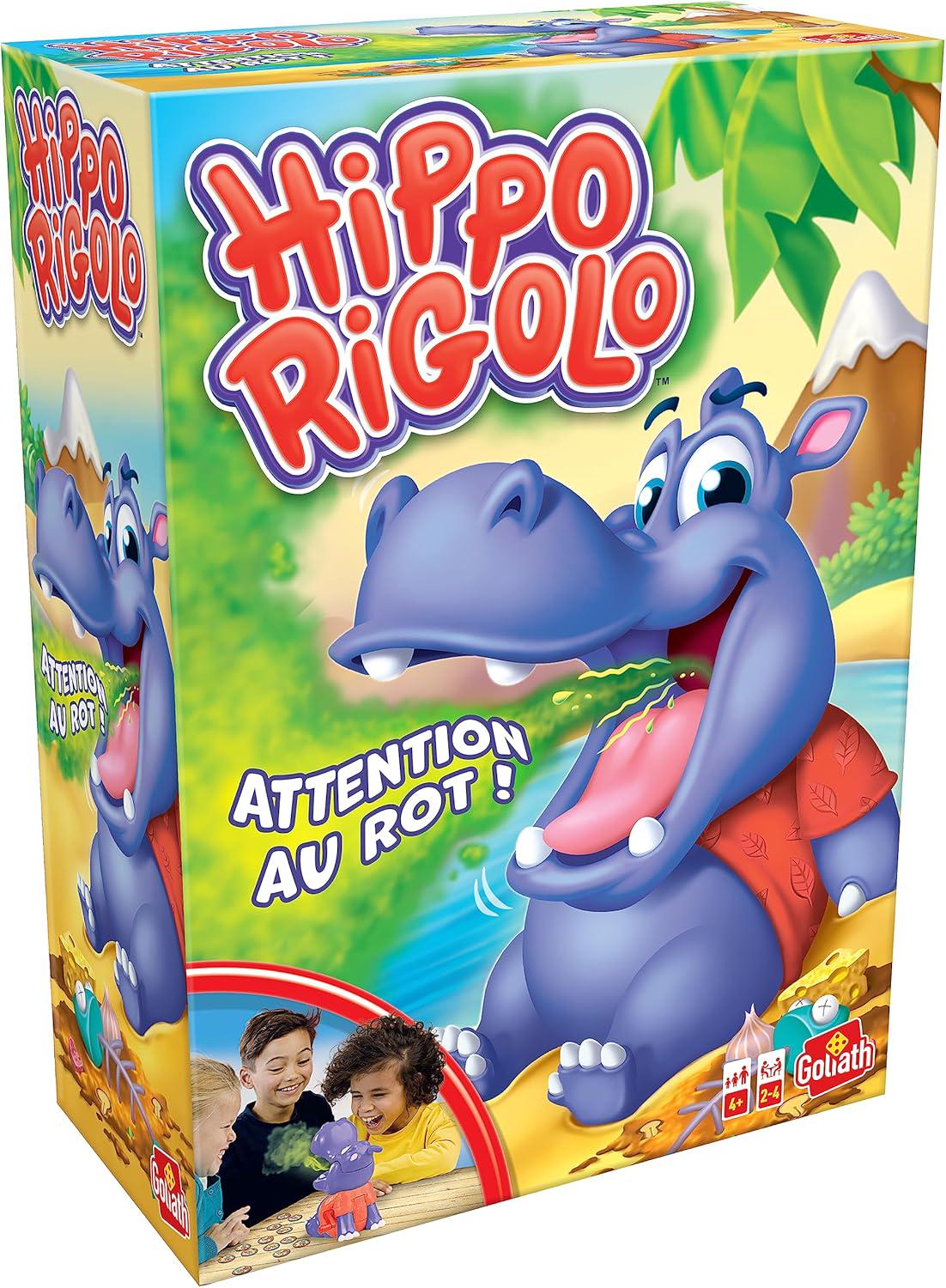 Настільна гра Goliath Hippo Rigolo Відрижка Боббі для дітей 4+ (300405)