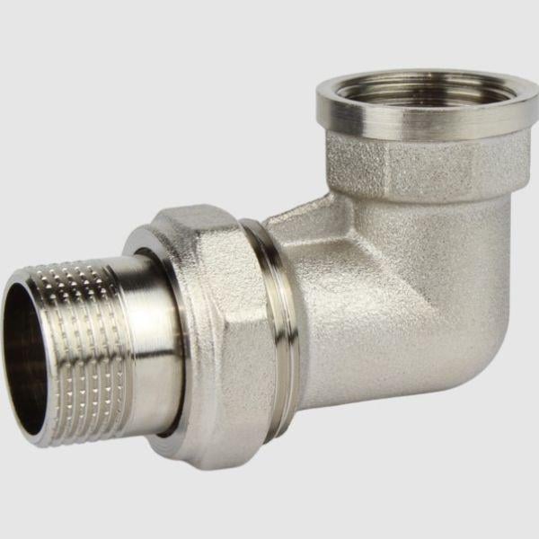 Американка угловая УЗКМ никель ВЗ 1/2" (116949)