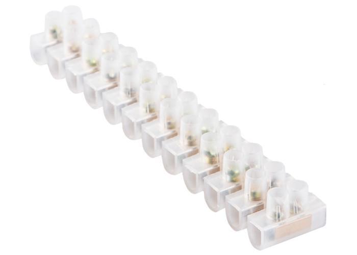 Клеммная колодка АСКО-УКРЕМ прозрачная 12х10 мм 10A (A0130040003)