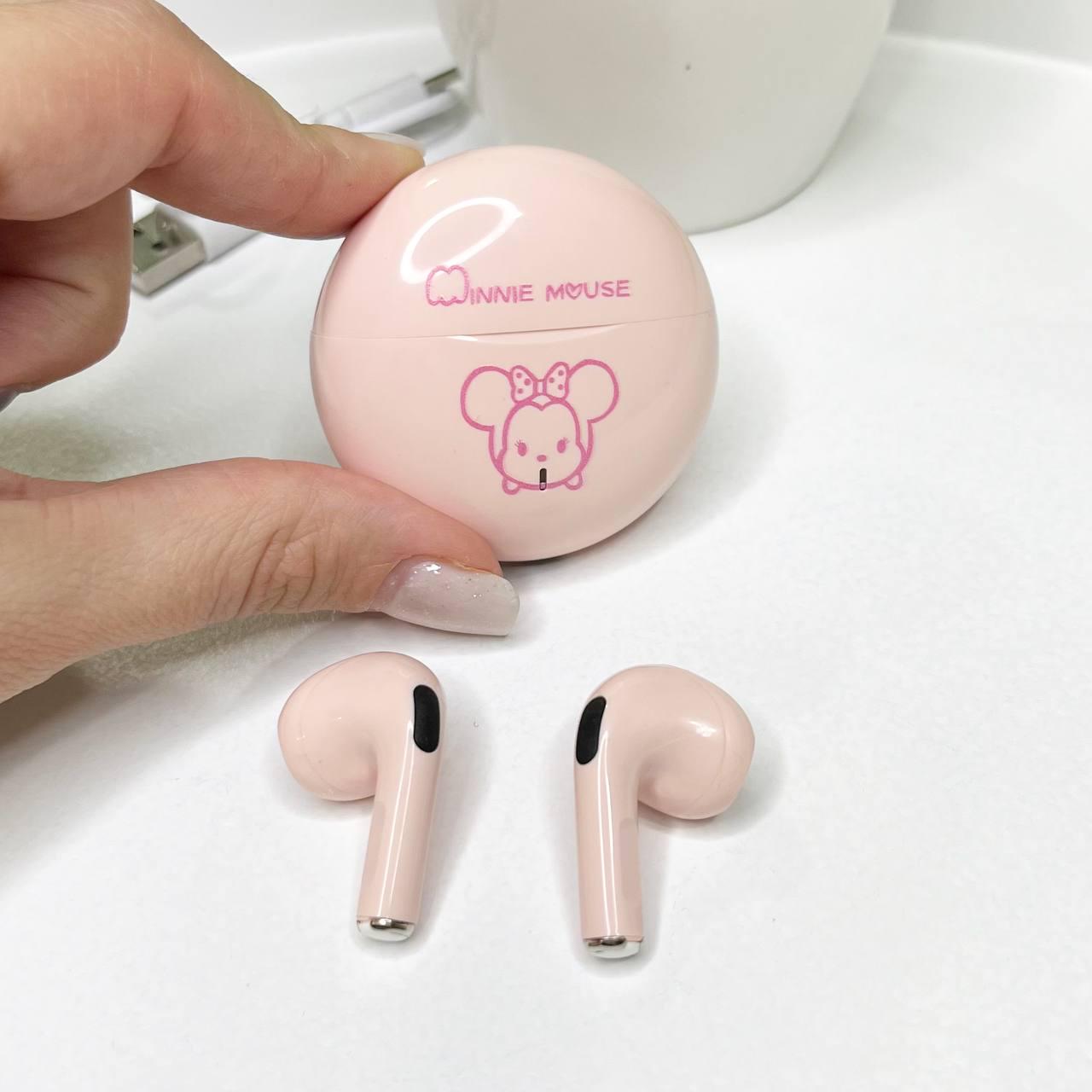 Наушники детские Disney Mickey K 26 Bluetooth Розовый (100332) - фото 3