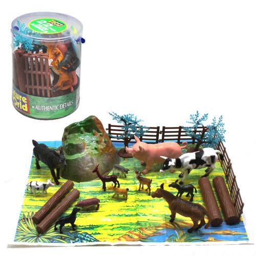 Игровой набор Ферма 42х29 см 4 шт. (154445)