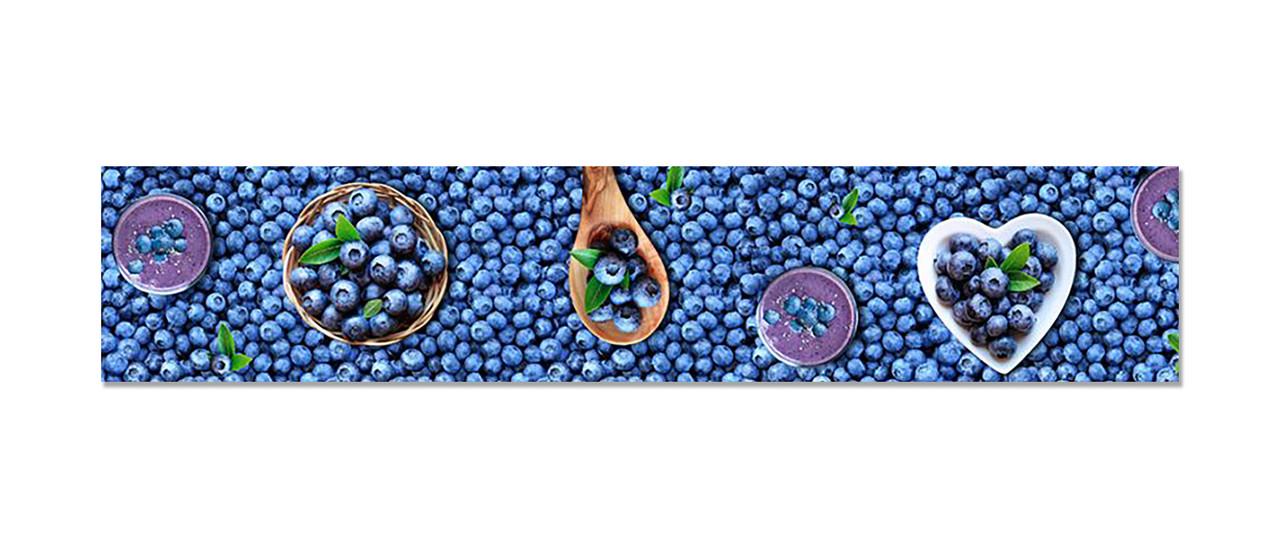 Наклейка виниловая на кухню Zatarga Черника 600х3000 мм (1283915681)