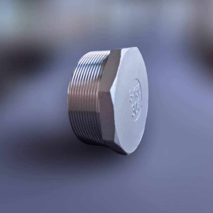 Заглушка восьмигранна DN100 BSPP н/ж сталь AISI304 Class-150 EN 10241 зовнішня різьба 4" (29203046) - фото 2 Заглушка восьмигранна DN100 BSPP н/ж сталь AISI304 Class-150 EN 10241 зовнішня різьба 4" (29203046) - фото 2