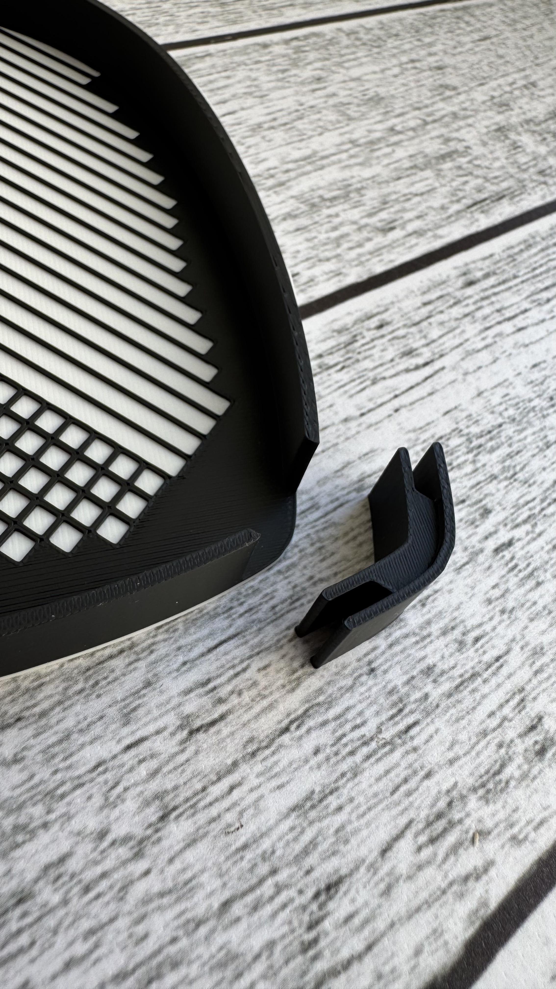 Лоток авторский Большое сердце Черно-белый (25789729) - фото 2