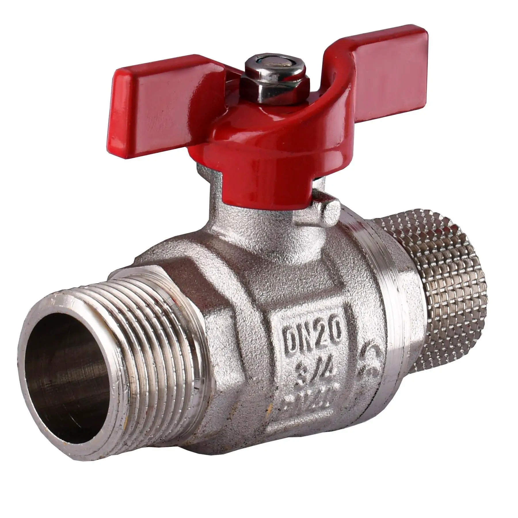 Кран кульовий прямий SELBA 3/4″ ЗЗ ЧМ SL1503 (GSR-000009632)