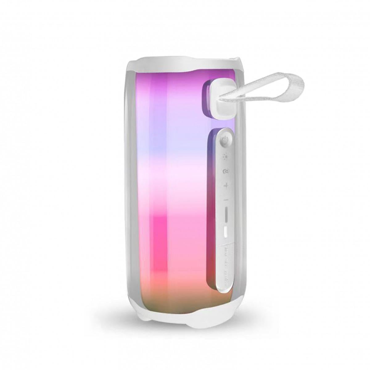 Колонка беспроводная Pulse 5 ВТ/TF/FM/AUX/USB 2000 мАч с подсветкой 8 Вт Белый (582585L)