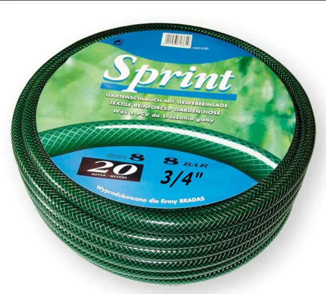 Шланг для полива Sprint Bradas 20м 3/4'' Зеленый (WFS1/420)