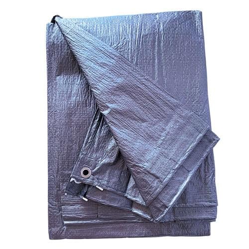 Тент универсальный AGREEN 70 г/м² 8х12 м Серебристый (10705054) - фото 2 Тент универсальный AGREEN 70 г/м² 8х12 м Серебристый (10705054) - фото 2