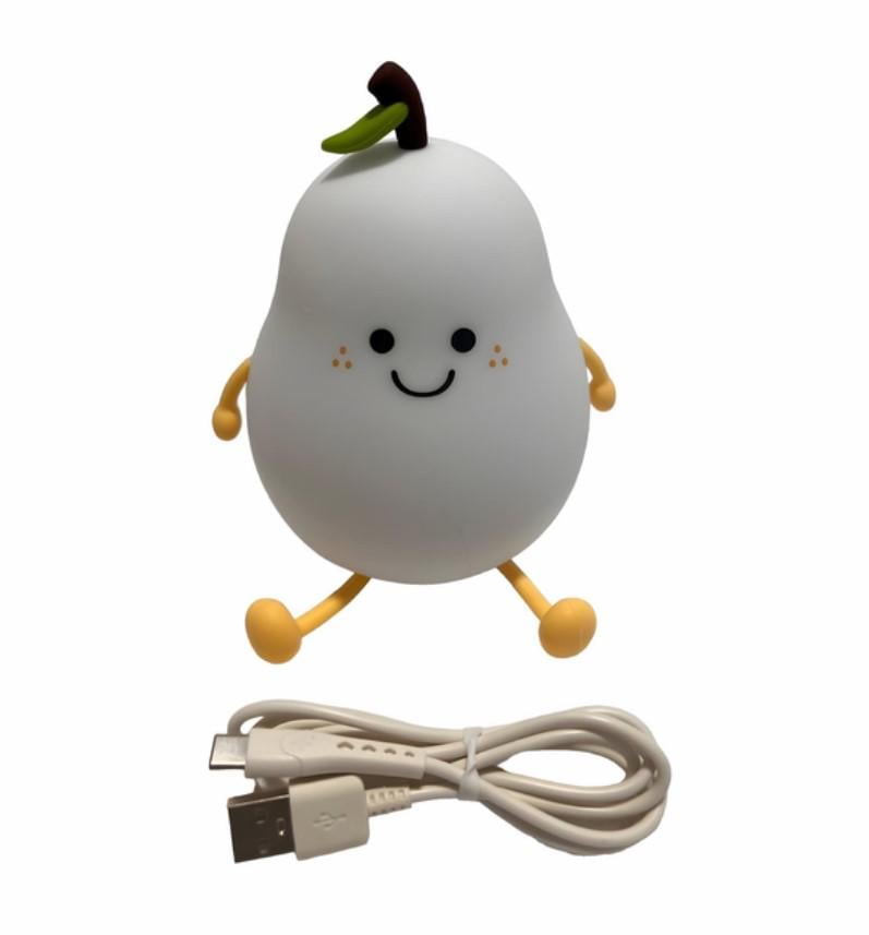 Ночник-светильник силиконовый Груша с аккумулятором (25738749) - фото 6