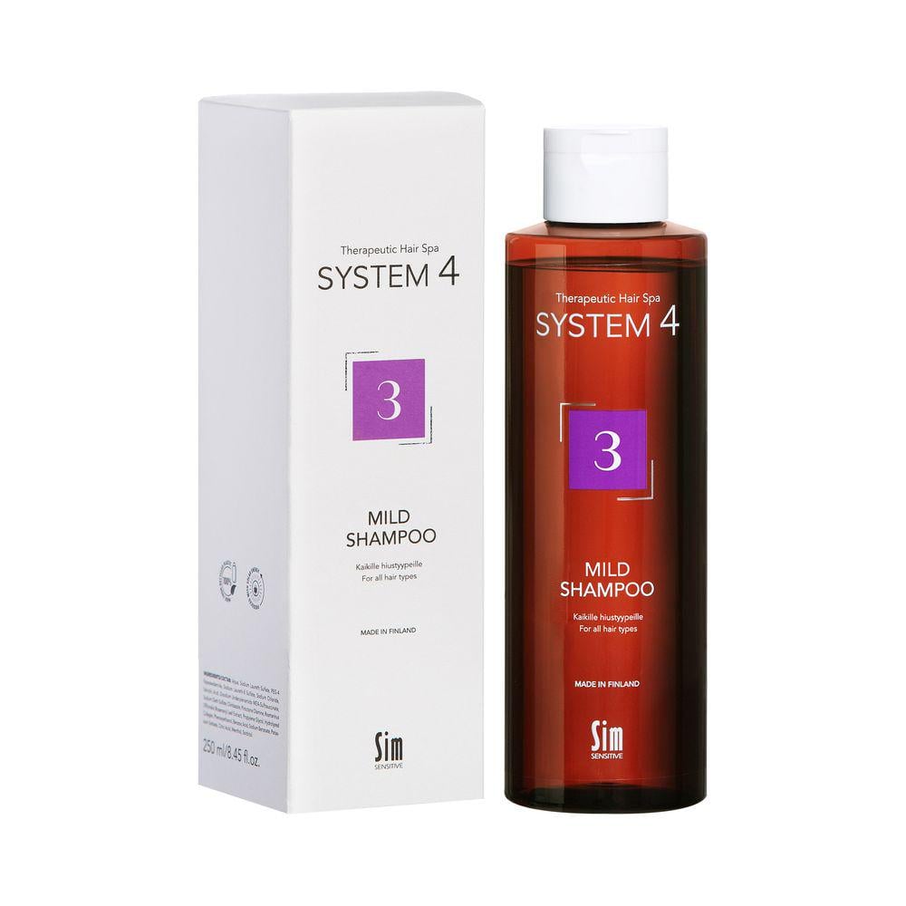 Шампунь Sim Sensitive №3 для профилактического применения для всех типов волос System 4 3 Mild Shampoo 250 мл