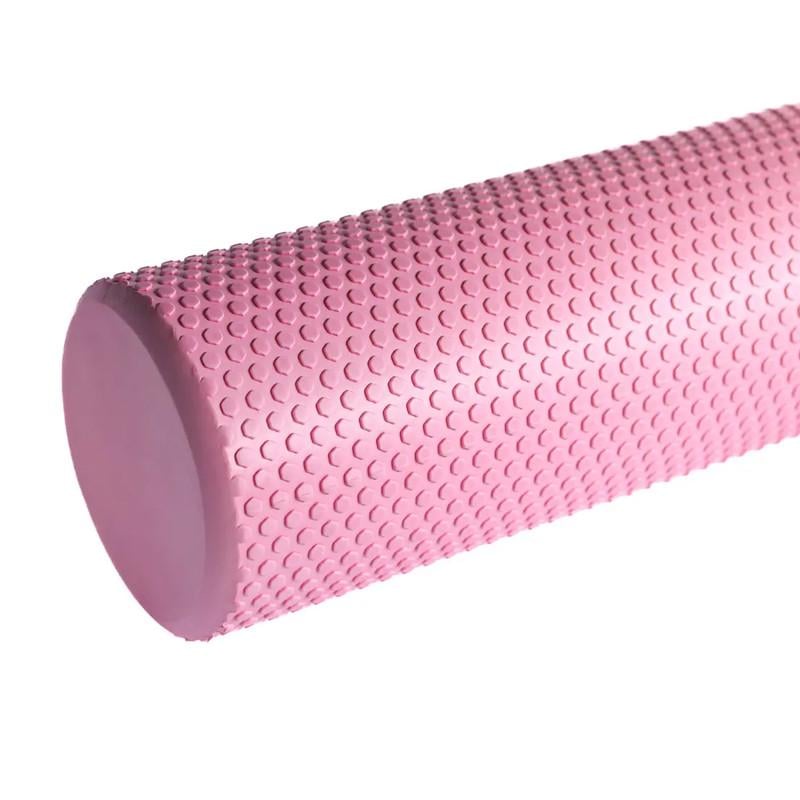 Ролик рулон масажний Feel Fit для йоги фітнесу 60х15 см Рожевий - фото 3 Ролик рулон масажний Feel Fit для йоги фітнесу 60х15 см Рожевий - фото 3