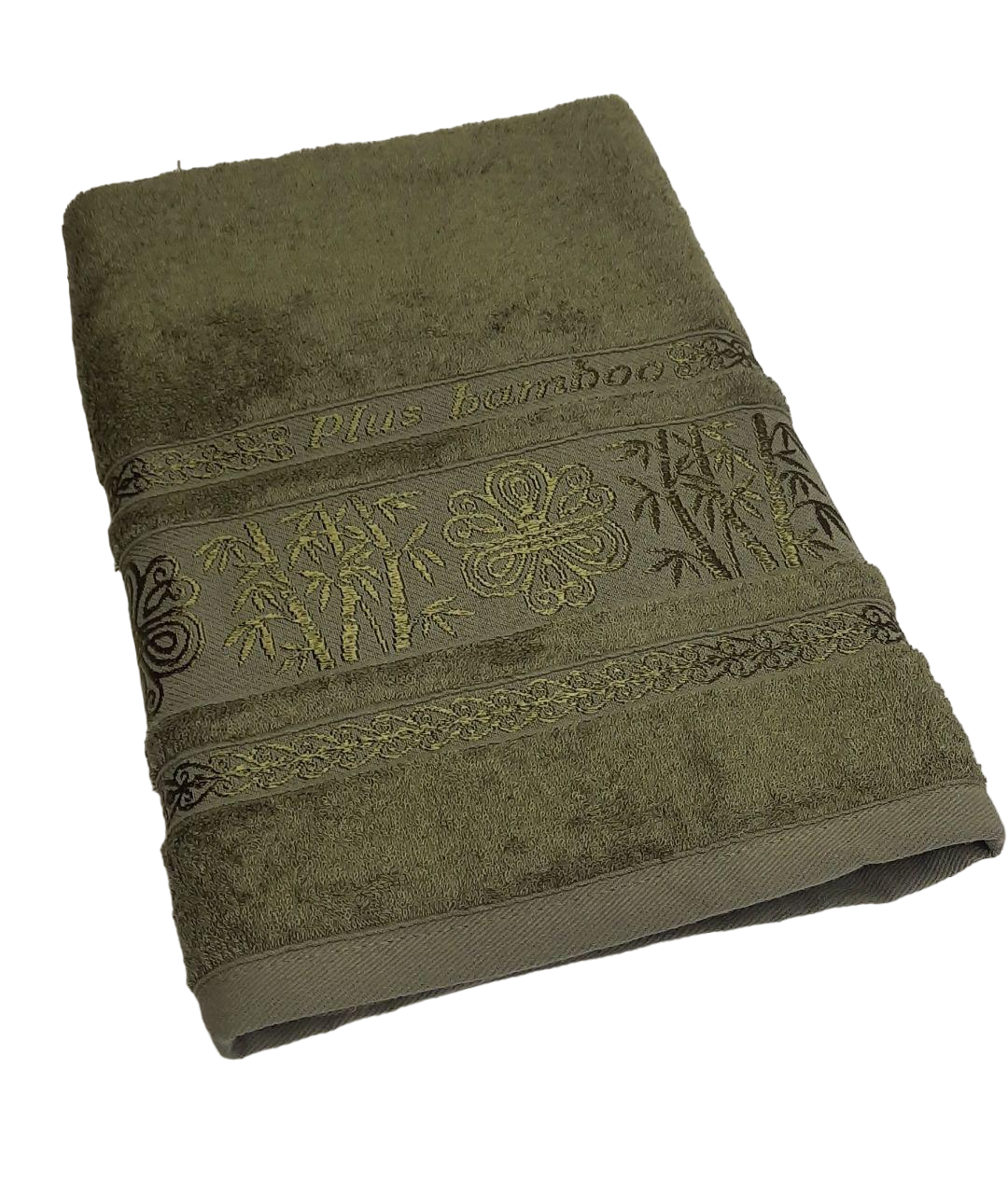 Полотенце бамбуковое банное Philippus 70х140 Хаки (05833) - фото 1