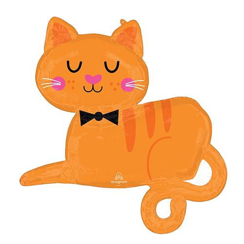 Шарик фольгированный Anagram Кот Оранжевый (0026635470193)