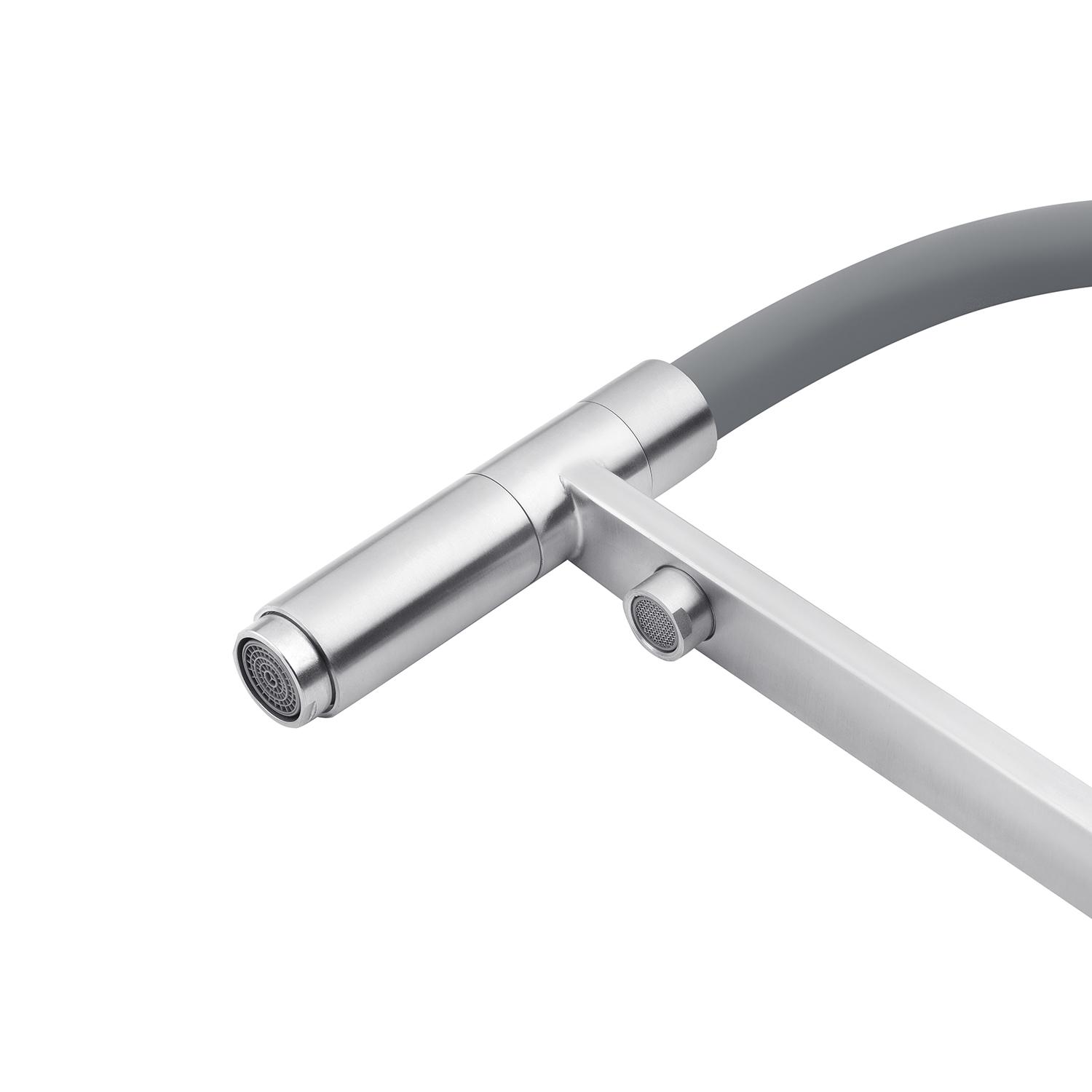 Смеситель-кран для кухни Kroner KRP Edelstahl Klassisch ESG03815GRA (KR27934Y) - фото 6 Смеситель-кран для кухни Kroner KRP Edelstahl Klassisch ESG03815GRA (KR27934Y) - фото 6