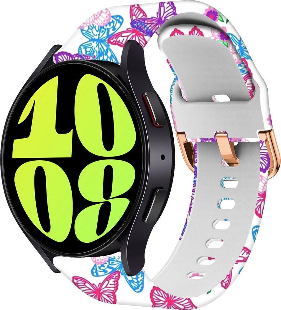 Ремешок Colorful для Galaxy Watch 6 44 мм Butterfly (37606)