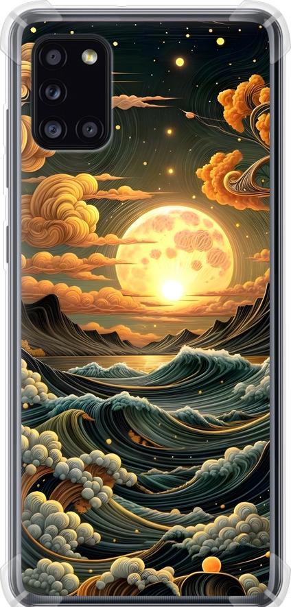 Чехол на Samsung Galaxy A31 A315F Арт волны (6332sp-1908-42517)