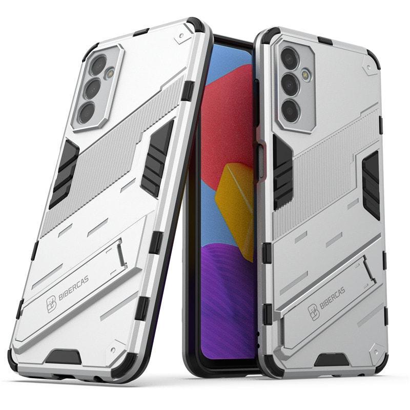 Защитный чехол BIBERCAS для Samsung Galaxy M13 M135 (с подставкой) White (31145-29)