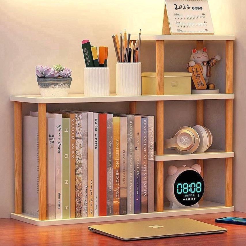 Полка книжная настольная из дерева Марипоса Зефир/Карри (КПА-03132003)