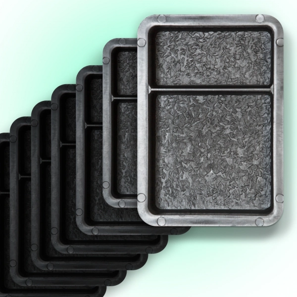 Форми для тротуарної плитки Верес-2007 Брук/Старе місто 1/3 і 2/3 45 мм 10 шт. (105030110-3250) - фото 1 Форми для тротуарної плитки Верес-2007 Брук/Старе місто 1/3 і 2/3 45 мм 10 шт. (105030110-3250) - фото 1