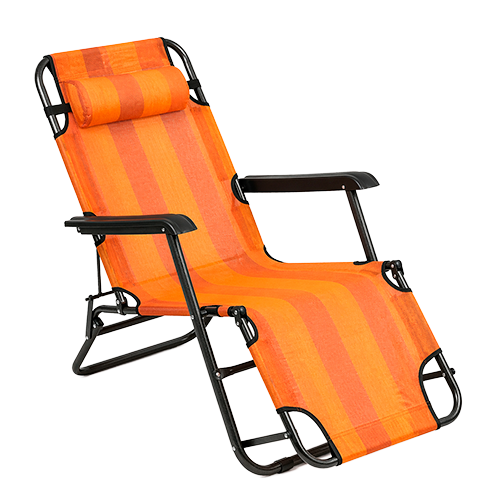 Кресло-шезлонг Stenson MH-3913 M 153x60x80 см Orange (34188236)