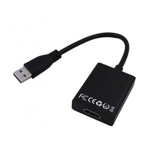 Переходник Value USB 3.0 AM HDMI AF S0697 кабель 20 см (575971) - фото 2