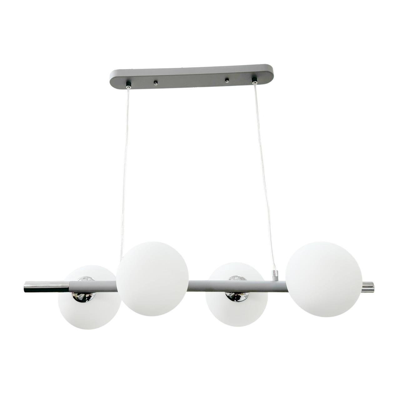 Люстра подвесная Прометей Серый (P9-N2774/4P GY)