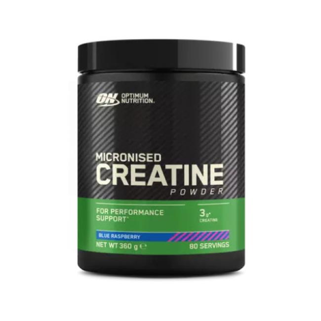 Креатин моногидрат Optimum Nutrition Creatine Micronised Blue raspberry 360 г