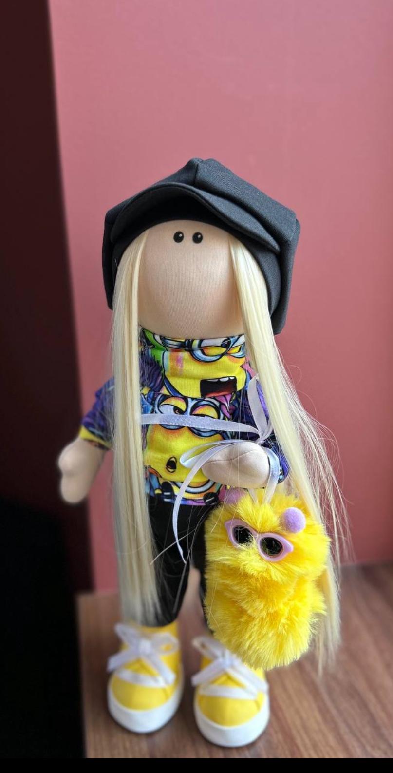 Лялька Тільда Сабріна ручної роботи (3711) - фото 3 Лялька Тільда Сабріна ручної роботи (3711) - фото 3