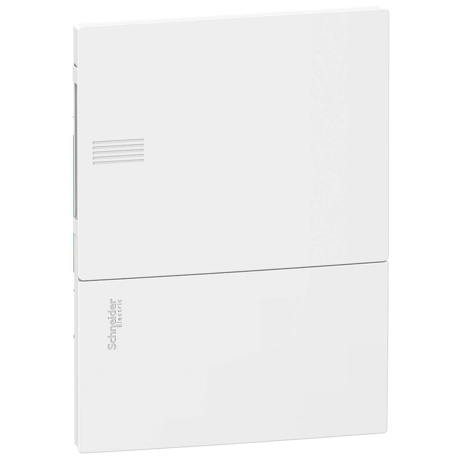 Щит врезной Schneider Electric Resi9 Mini Pragma 6 модулей с белой дверью (MIP22106)