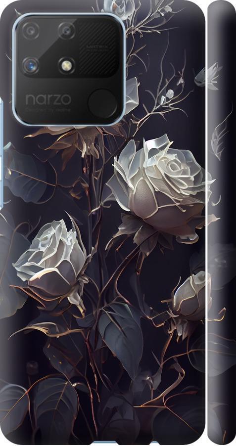 Чехол на Realme Narzo 50A Розы 2 (5550m-2514-42517)