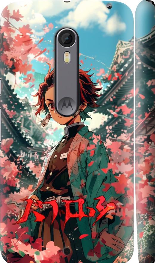Чехол на Motorola Moto X Style Tanjiro Kamado (6132c-455-42517) Чехол на Motorola Moto X Style Tanjiro Kamado (6132c-455-42517)