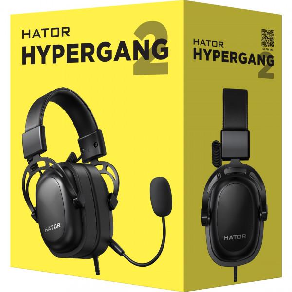 Гарнітура ігрова Hator Hypergang 2 HTA-910 дротова 3,5 мм Black (575963) - фото 7