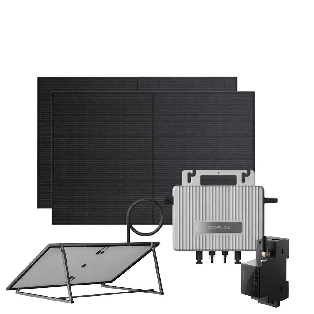 Комплект сонячної системи EcoFlow STREAM мікроінвертор лічильник кроншт.ейн сонячні панелі 400 Вт 2 шт. (30359503) Комплект сонячної системи EcoFlow STREAM мікроінвертор лічильник кроншт.ейн сонячні панелі 400 Вт 2 шт. (30359503)