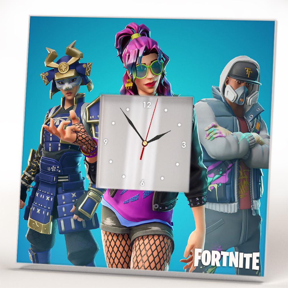 Часы Персонажи игры ''Fortnite'' 260x260 мм (C04418)