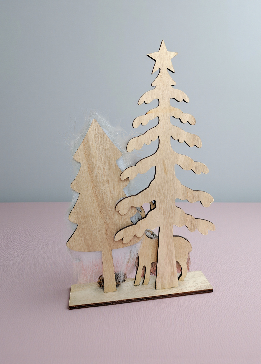 Новогодний декор Livarno Home Christmas Decoration из дерева 34 см Бежевый (7908) - фото 2 Новогодний декор Livarno Home Christmas Decoration из дерева 34 см Бежевый (7908) - фото 2