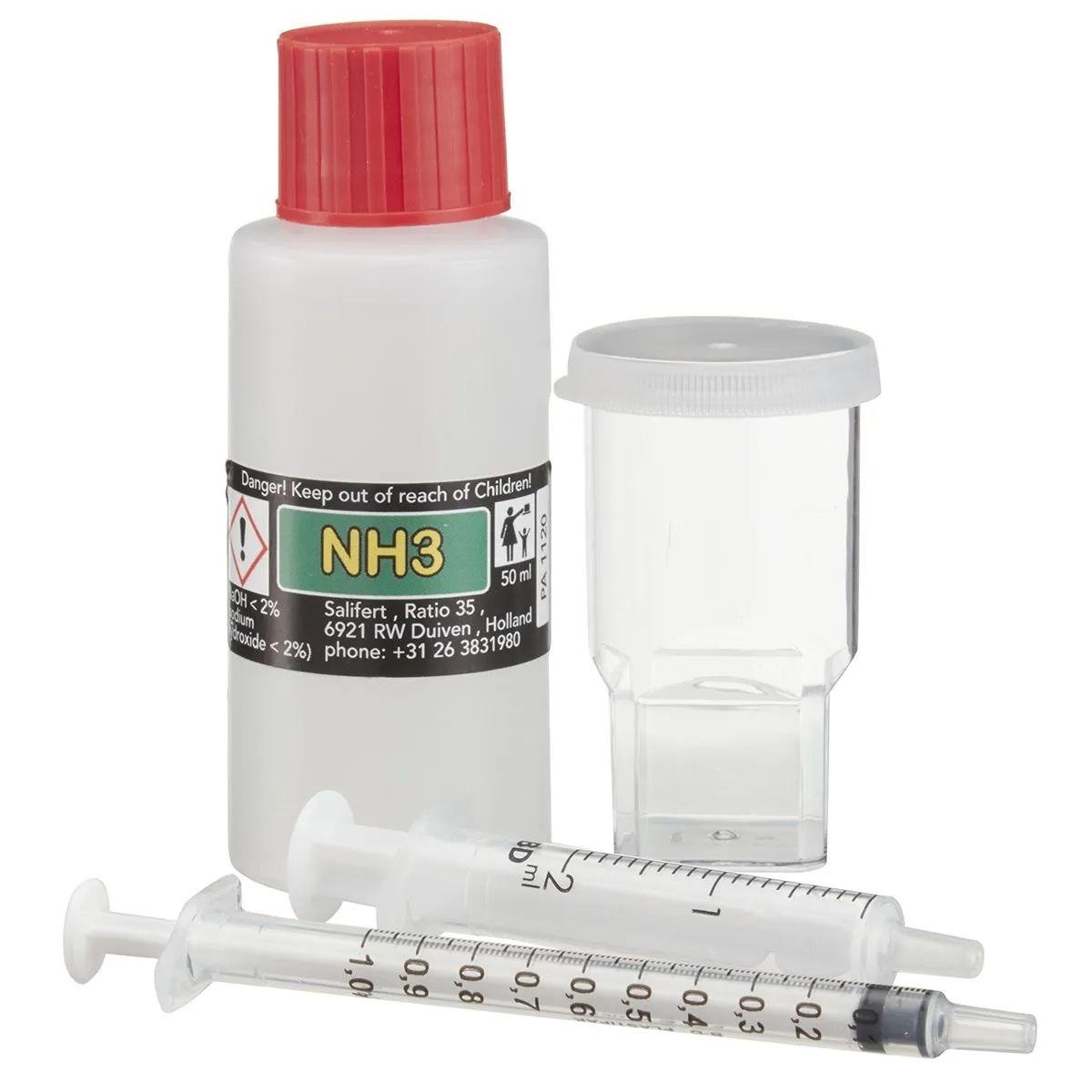 Тест для воды Salifert Ammonia Profi Test для определения уровня аммиака NH3/NH4