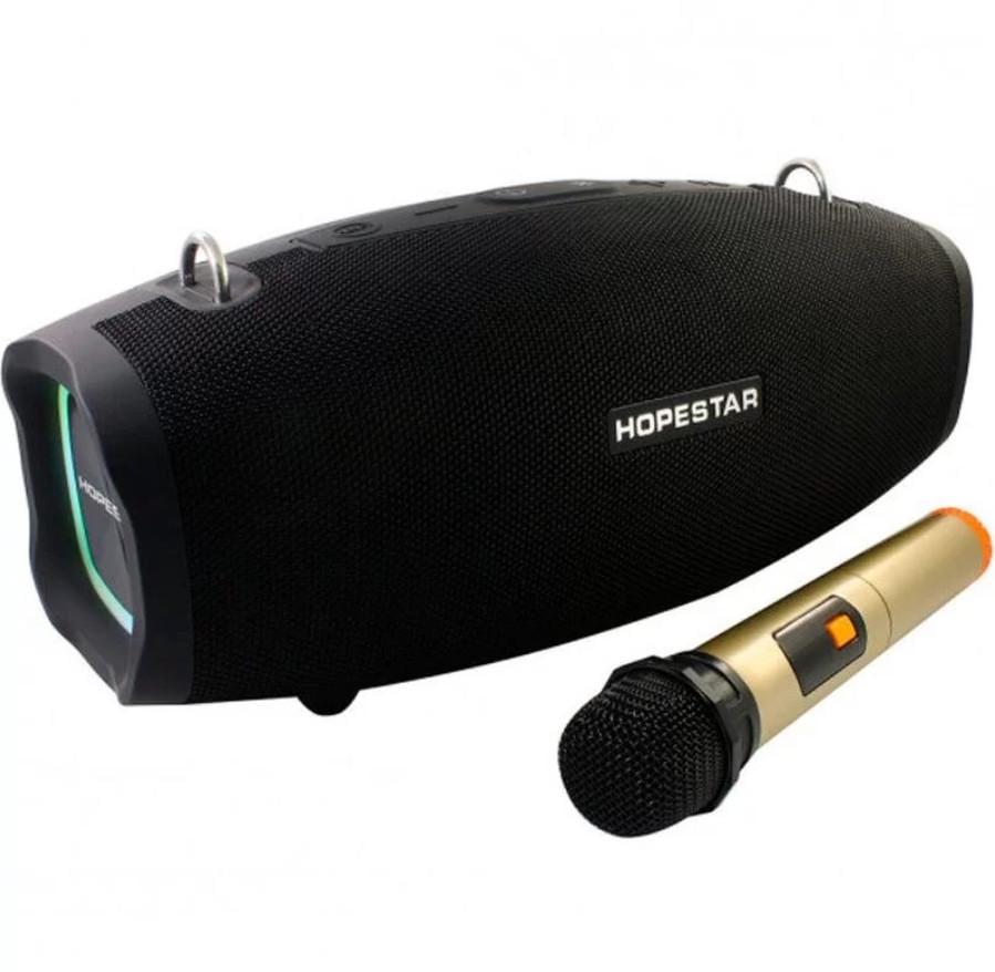 Портативная блютуз колонка Hopestar H1 PARTY с микрофоном Портативная блютуз колонка Hopestar H1 PARTY с микрофоном