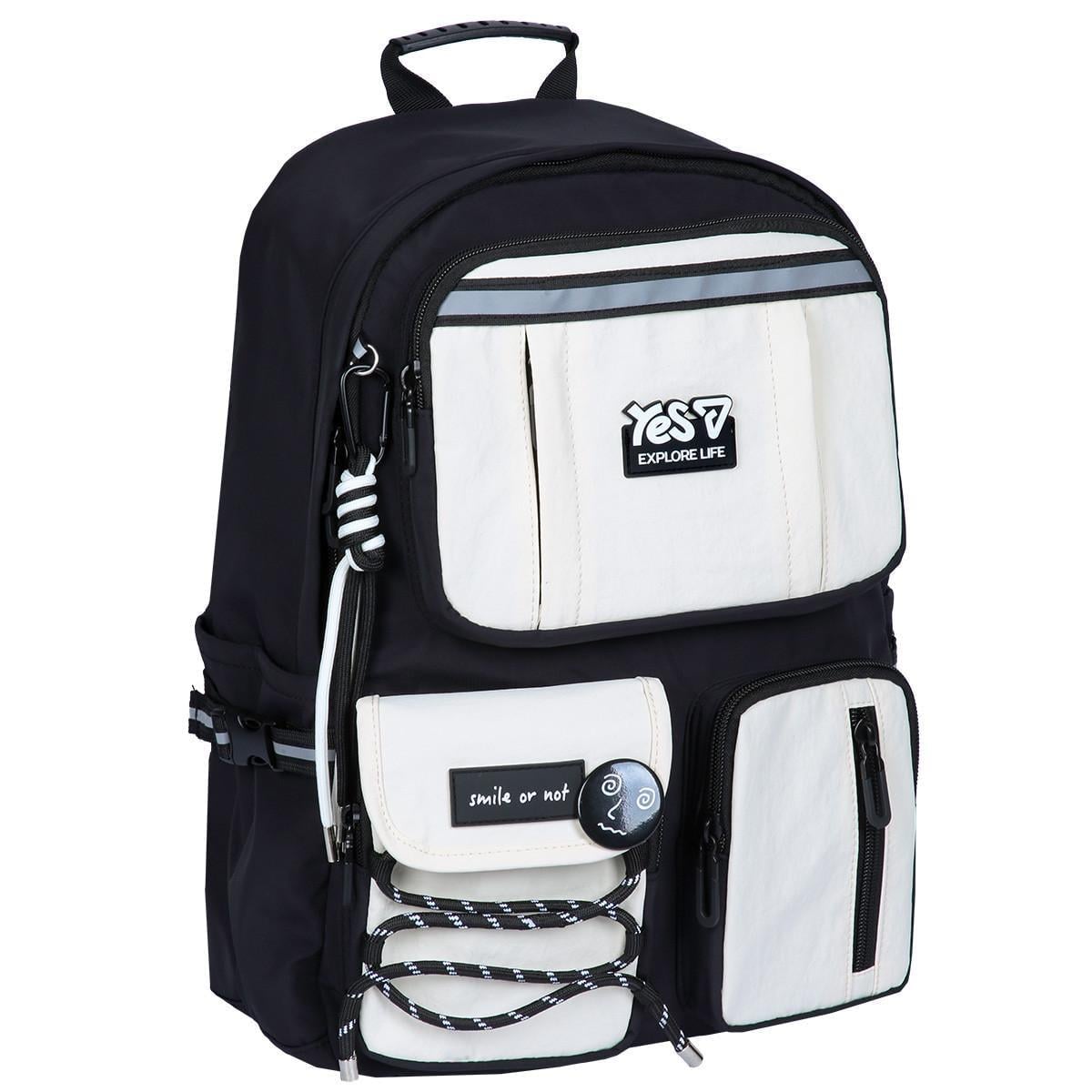Рюкзак школьный YES Vanilla T-107L для девочки 43,5 см (550347) Рюкзак школьный YES Vanilla T-107L для девочки 43,5 см (550347)