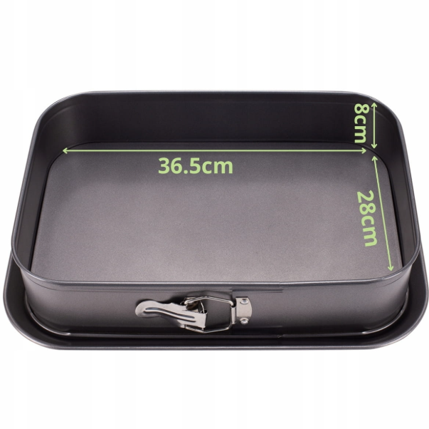 Форма для запікання Kamille Vizo зі змінним дном вуглецева сталь 39,5x28x8 см (6040) - фото 7 Форма для запікання Kamille Vizo зі змінним дном вуглецева сталь 39,5x28x8 см (6040) - фото 7