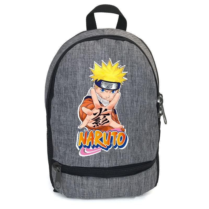 Школьный рюкзак Cappuccino Toys Naruto-011 12,5 л Серый (1381809866)