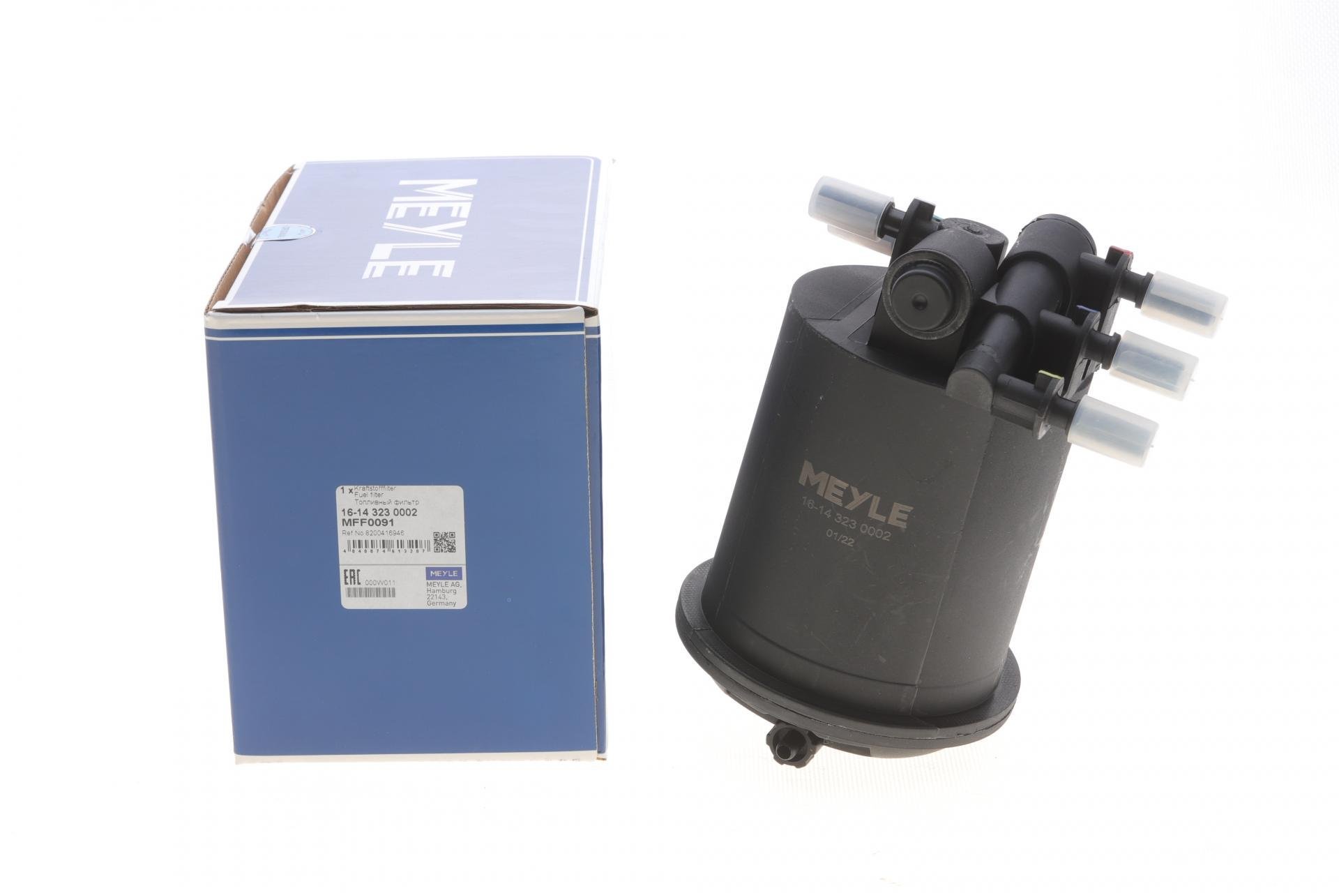 Фільтр паливний Meyle для Renault Kangoo 1,9dci/Master 2,2dci- (16-14 323 0002)