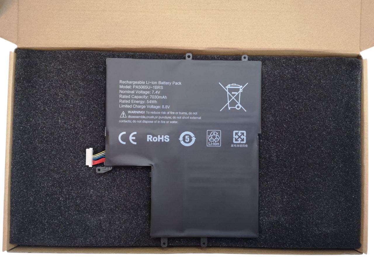 Аккумулятор для Toshiba Satellite U840W/U845/U845W/PA5065U-1BRS 7030 mah 54Wh