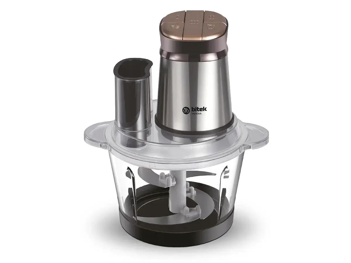 Измельчитель кухонный BITEK BT-2026 электрический стеклянная чаша 3 л 4000 Вт (33558937)