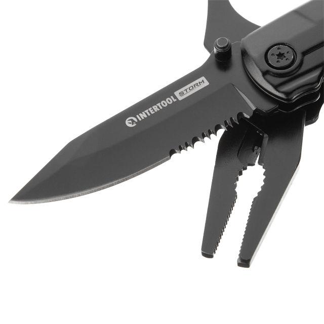 Мультиінструмент Intertool 8в1 з чохлом (HT-0545) - фото 12 Мультиінструмент Intertool 8в1 з чохлом (HT-0545) - фото 12