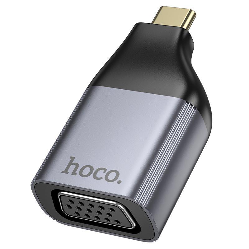 Перехідник Hoco UA34 Type-C to VGA Grey (26450412)