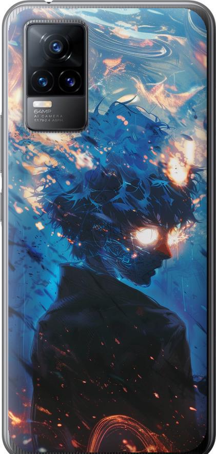 Чехол на Vivo V21E Сатору Годжо (6129u-2375-42517)